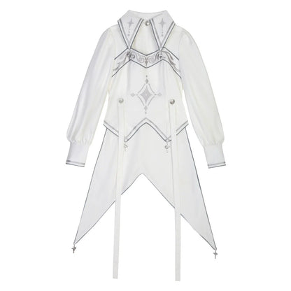 Cornfield Lolita - Bionic Dimension - Cyber-Lolita Techwear Cloak Set