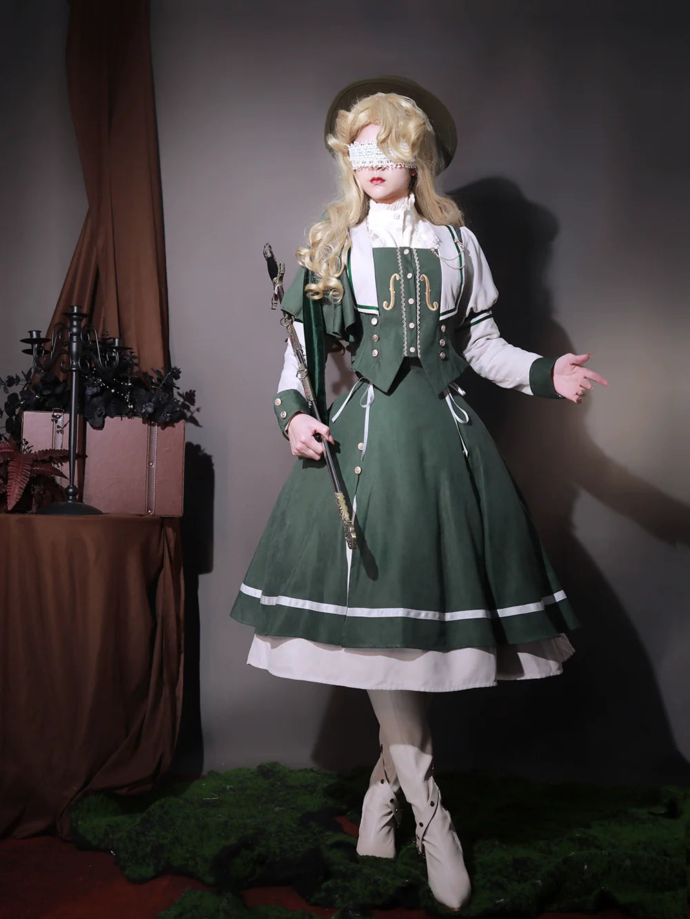 Miss Point - Elegant Lolita Coat - Golden Movement Customized Short Coat