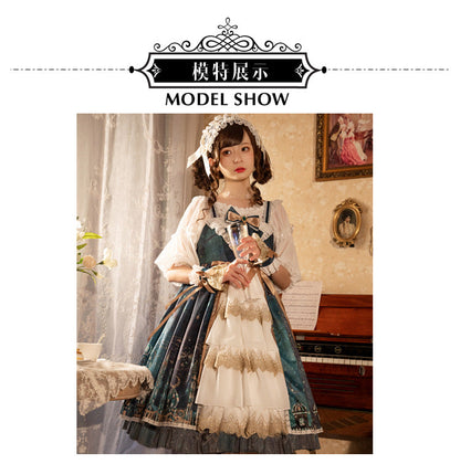 Magic lamp Night Retro Lolita JSK