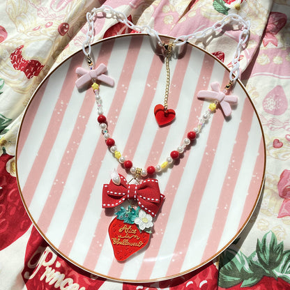 Halloween Alice - Lolita Strawberry Accessory Set