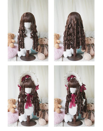 Imperial Tea - Vintage Lolita Wig Doll-Like Elegant Hair