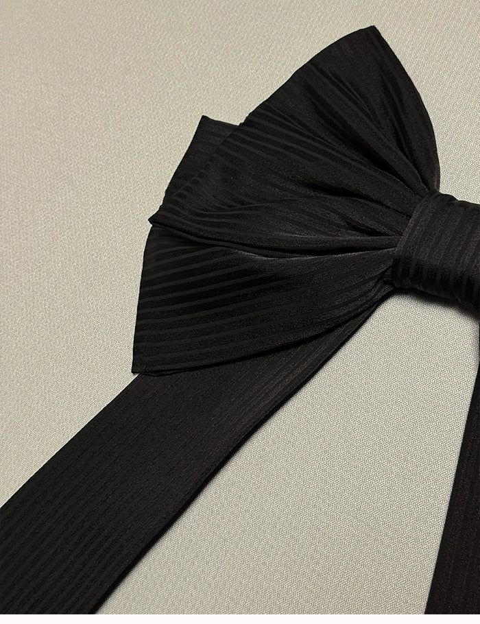 Alice Girl - Arrogant Miss - Sweet Lolita Trailing Large Bow with Long Ribbons