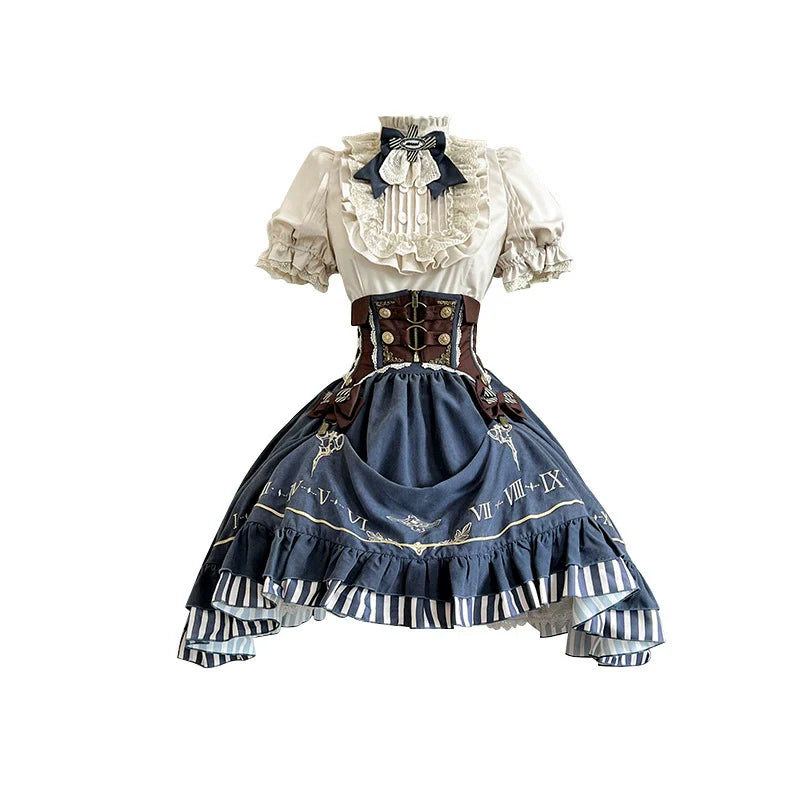 Cornfield Lolita - Gilded Pointer - Elegant Classic Lolita Skirt Suit Punk Lolita Style