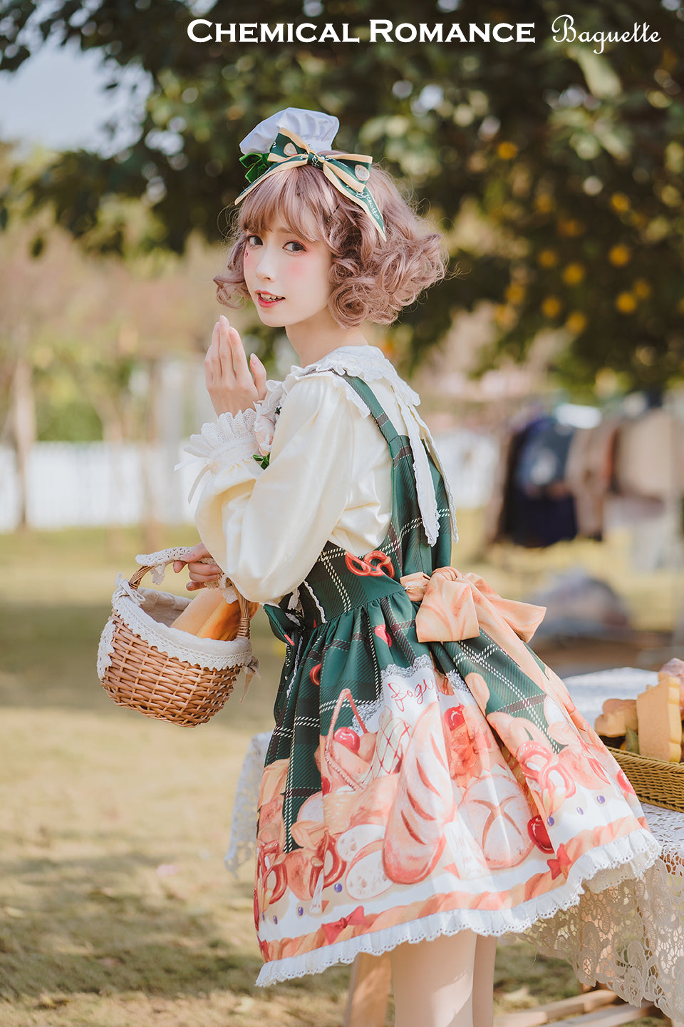 Chemical Romance - Bread New Out of the Oven - Elegant Lolita Salopette Dress