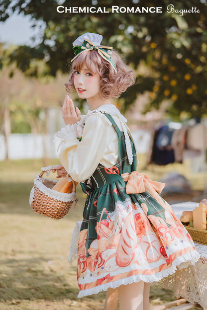 Chemical Romance - Bread New Out of the Oven - Elegant Lolita Salopette Dress