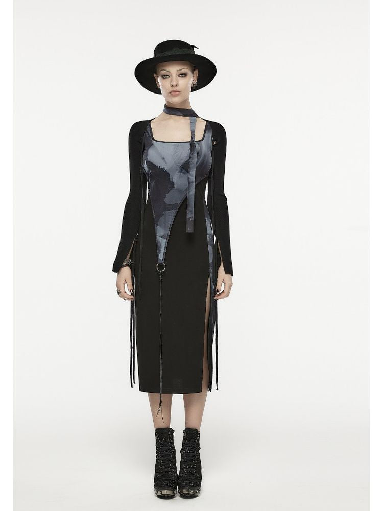 Chinese style punk summer dress 【s0000002248】