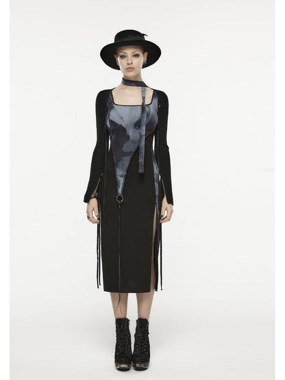 Chinese style punk summer dress 【s0000002248】