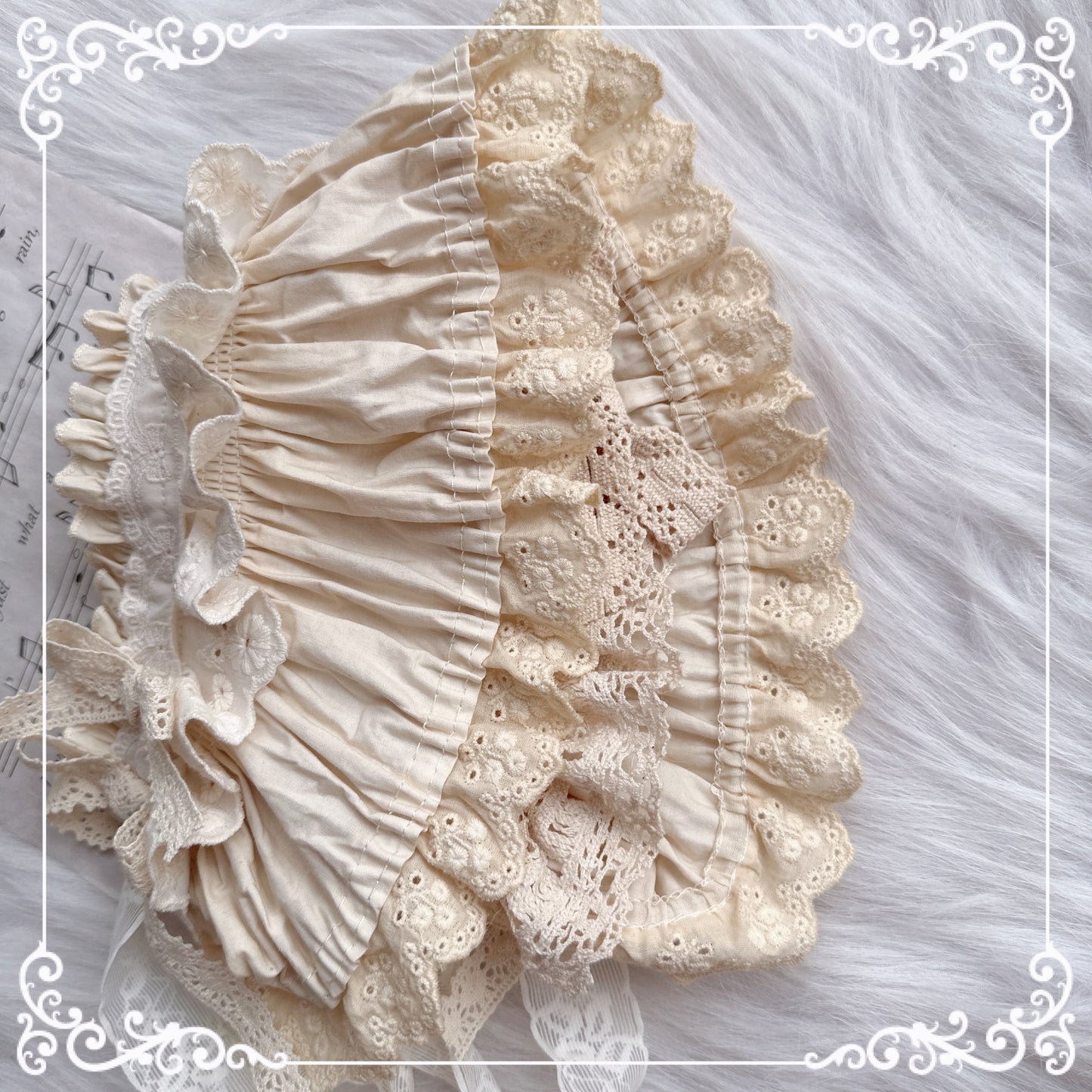 Chestnut Lolita - Lolita Kawaii Cotton BNT Hat