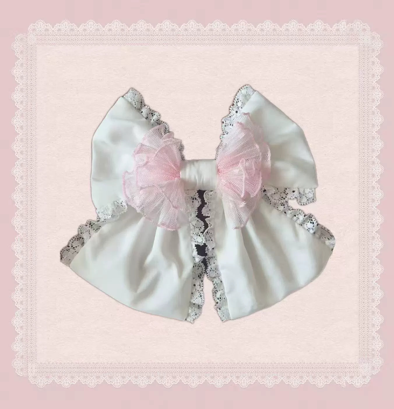 TaTaTa Lolita - Pearl Princess - Old School Lolita Jumper Dress Outfit, Petal Hem