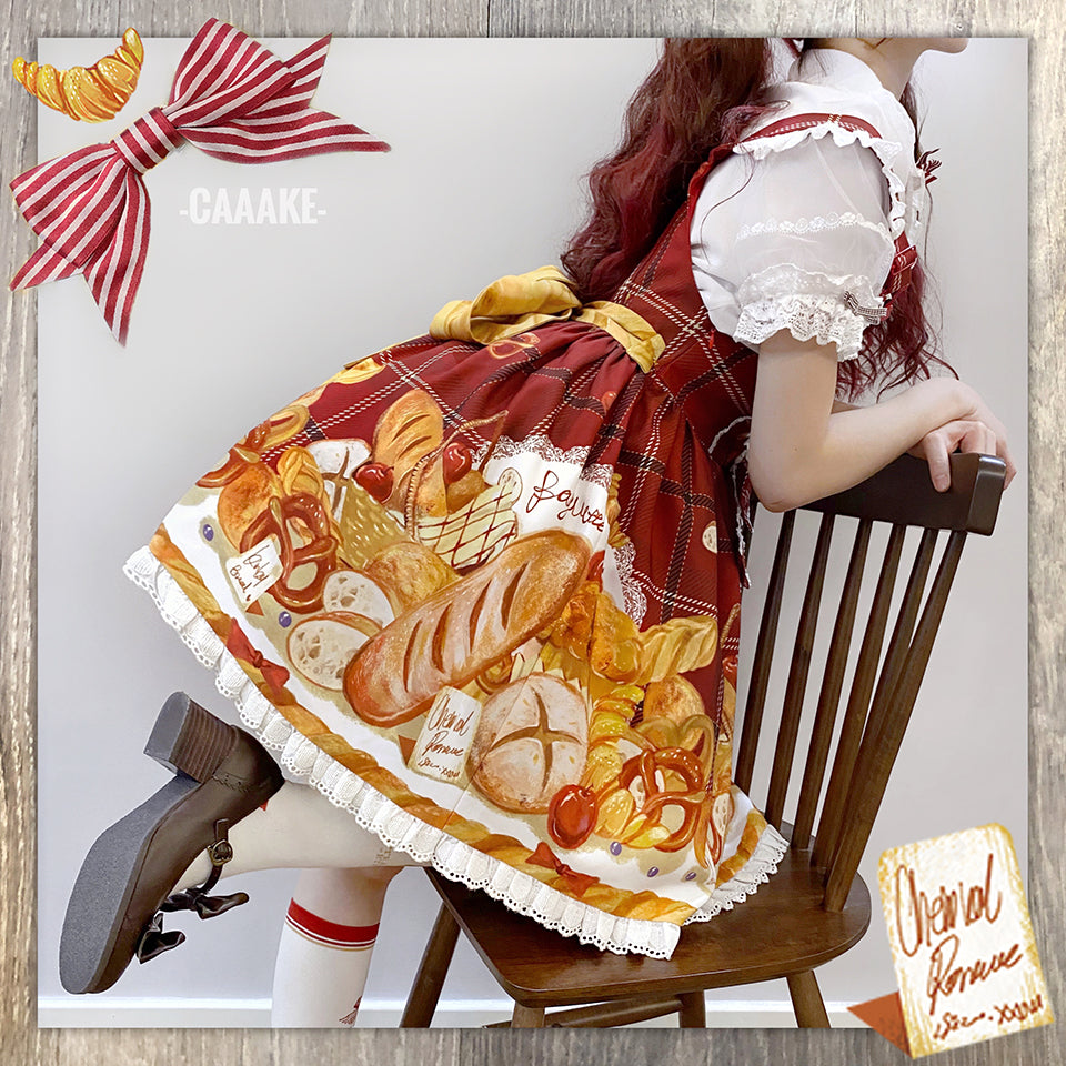Chemical Romance - Bread New Out of the Oven - Elegant Lolita Salopette Dress