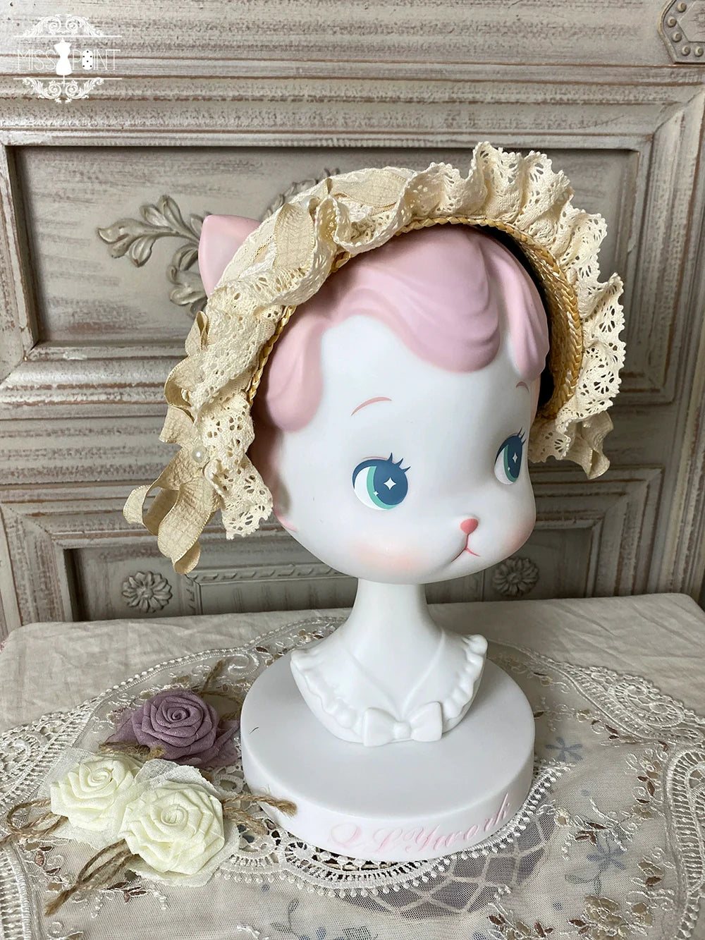 Miss Point - Sweet Lolita Accessories KC Hair Clip Brooch Waistband Cuffs