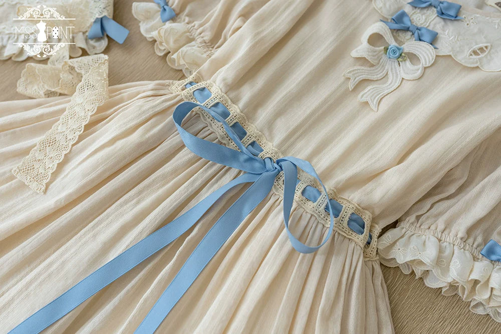 Miss Point - Customized Elegant Lolita OP Dress Cute Daily Girl Short Lolita Dress