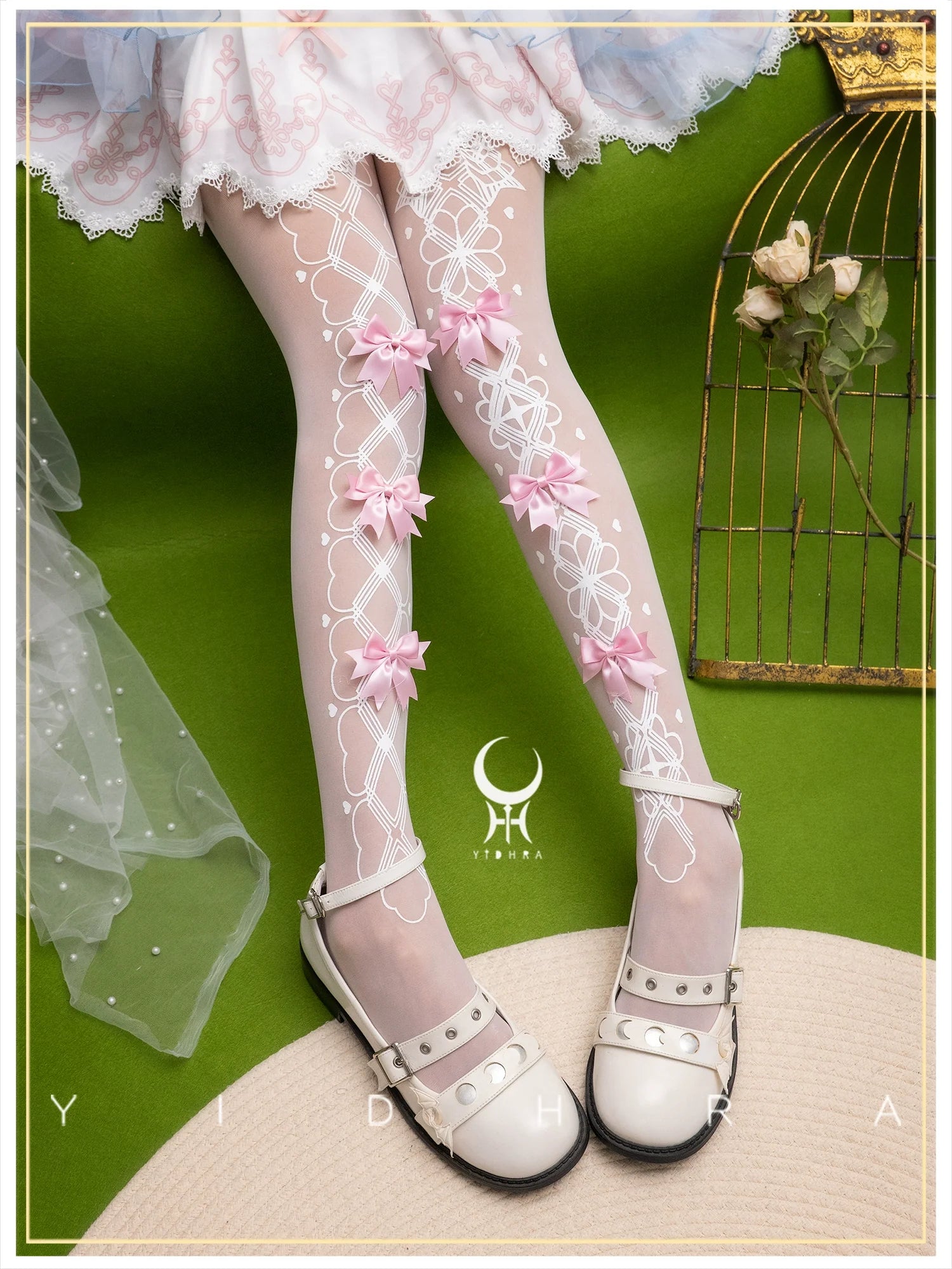 Yidhra - Witch 2.0 - Printed Lolita Pantyhose, Gorgeous Style
