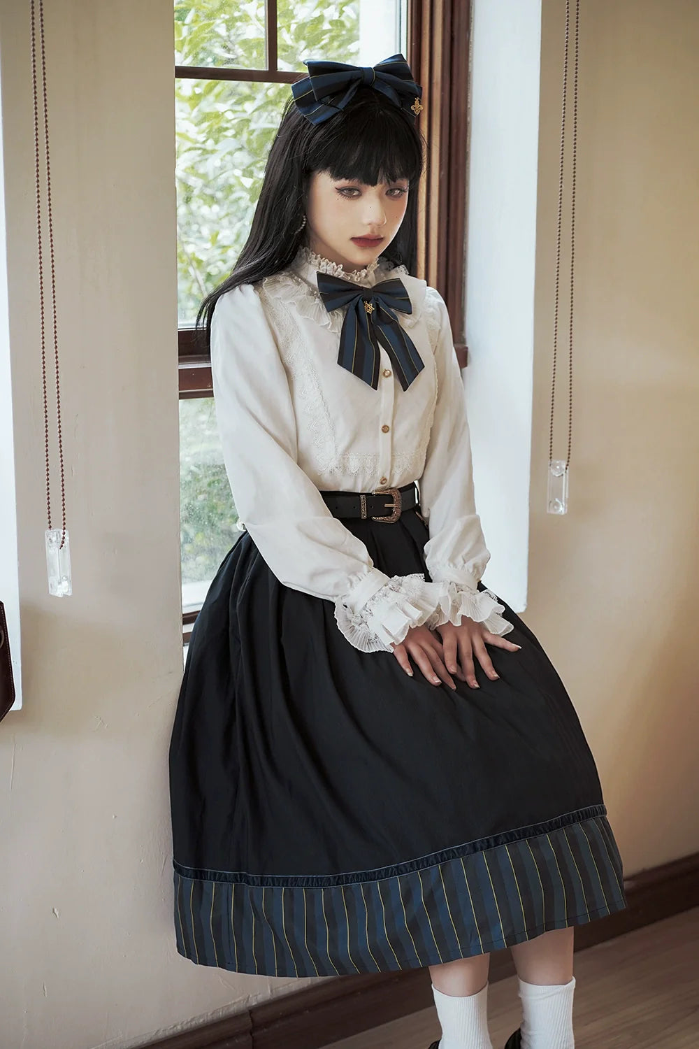 Miss Point - Custom-Made Lolita Elegant Stand Collar Lolita Shirt