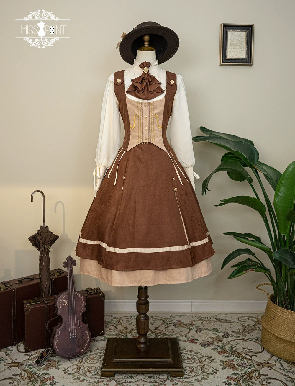 Miss Point - Golden Movement - Elegant Lolita Waistcost Short Vest Customized