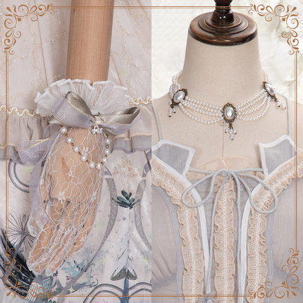 YingLuoFu - Rose Girl - Lolita Tea Party Wedding OP Dress