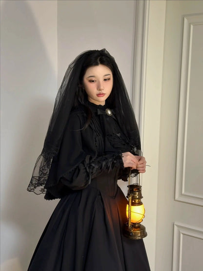 Sweet Wood - Winter Classic Lolita Coat Suit Woolen Plus Size Outerwear