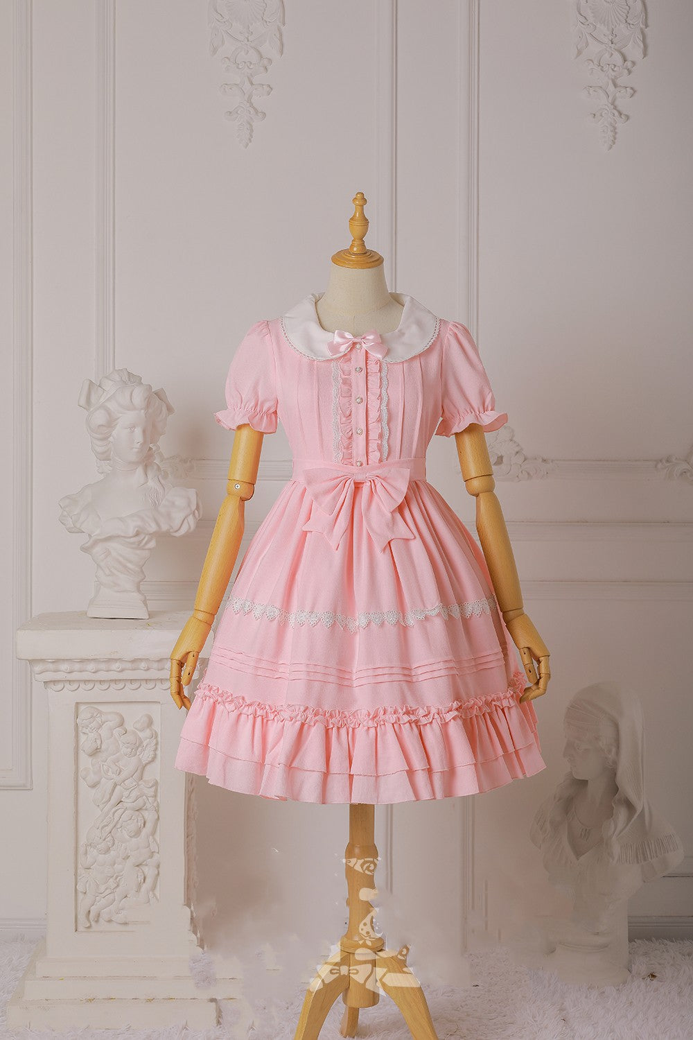 Strawberry Witch - Ice Cream Puffs - Sweet Lolita OP