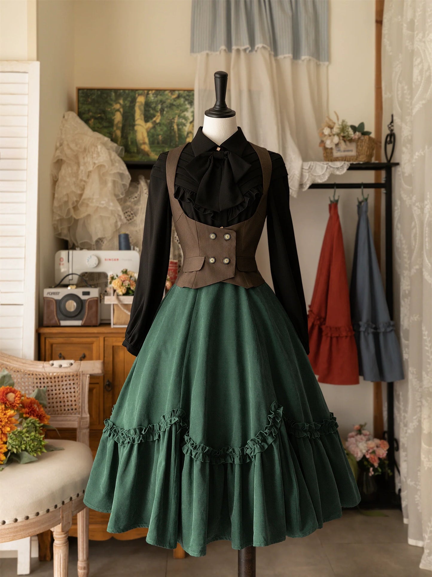 Forest Wardrobe - 4.0 Chest Support Vest Elegant Autumn/Winter Vest