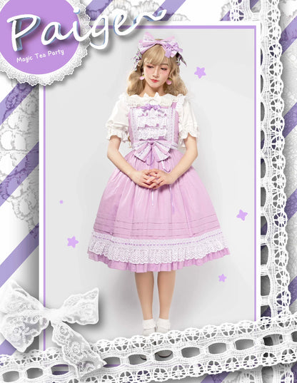 Magic Tea Party - Cute Lolita Jumper Dress Multicolors JSK
