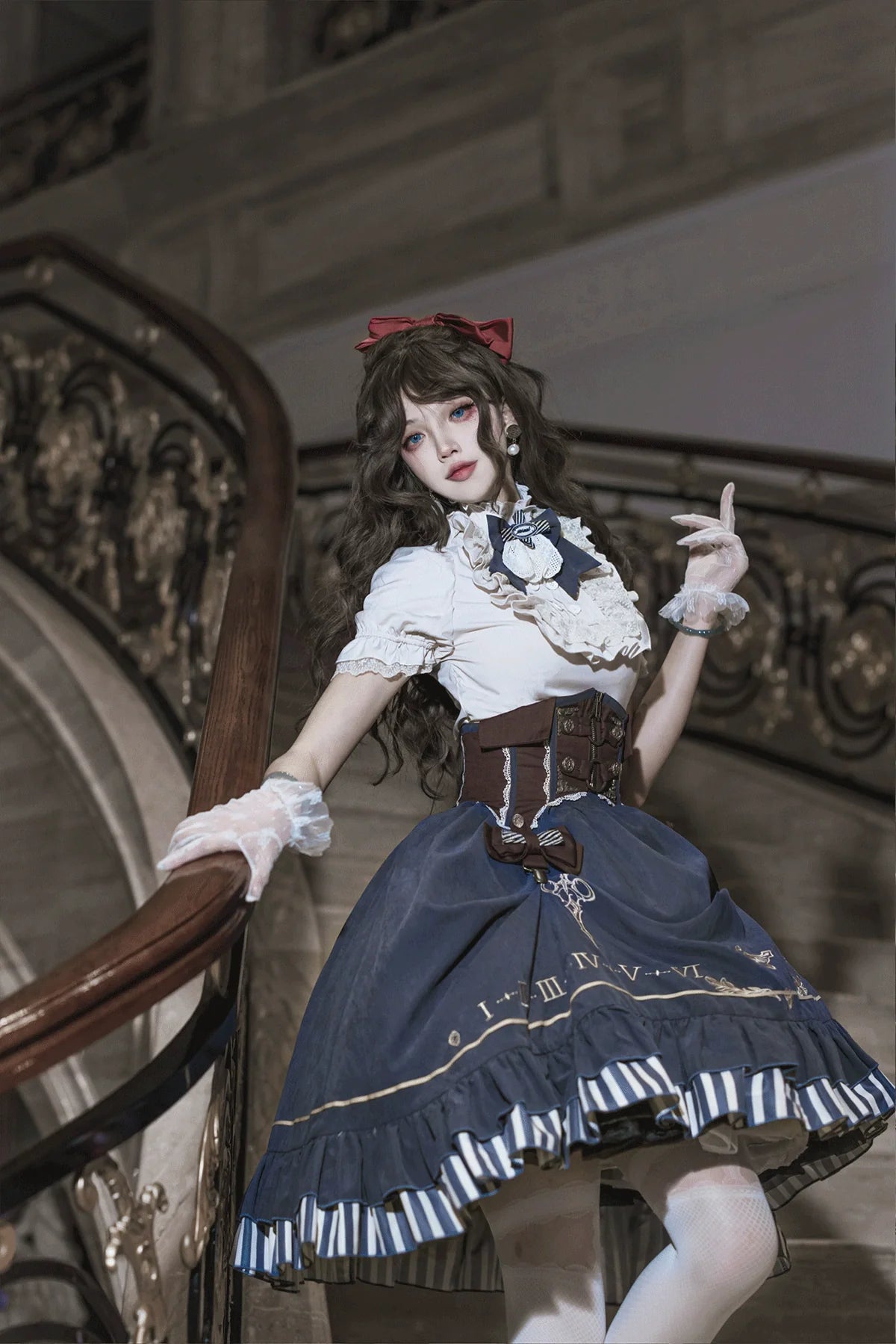 Cornfield Lolita - Gilded Pointer - Elegant Classic Lolita Skirt Suit Punk Lolita Style