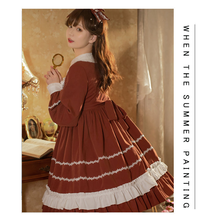 Eieyomi - Pastorale Rabbit - Kawaii Lolita OP Dress