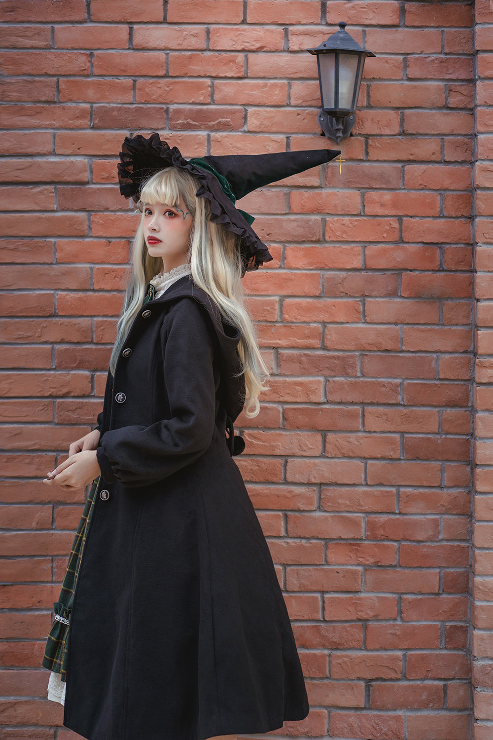 Miss Point - Rose Silhouette 3.0 - Plaid Vintage Classic Lolita OP