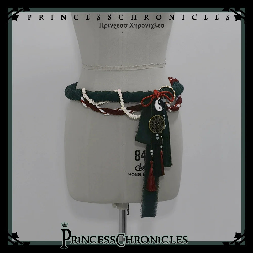 Princess Chronicles - Bamboo Panda - Han Lolita Shirt Full Set Chinese Style Unisex Set