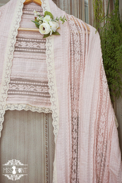 Miss point - Sally's Garden - Lace Cotton Lolita Shawl