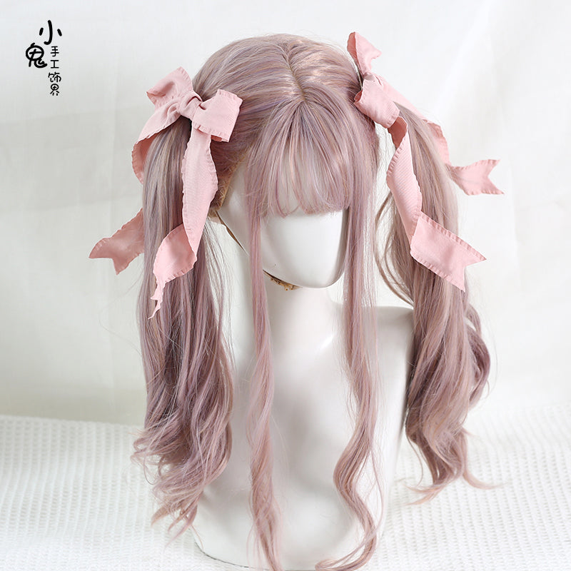 Xiaogui - Cosplay Double Ponytail Spiral Lolita Hair Clips