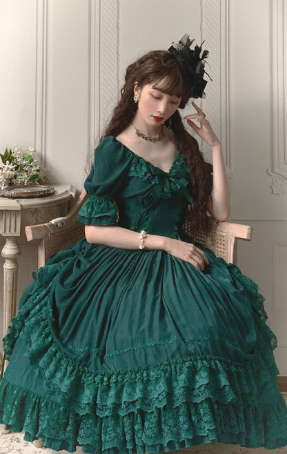 Sweet Wood - CLA Vintage French Lolita OP Dress