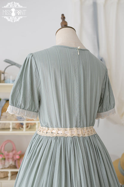 Miss Point - Happy Summer Elegant Lolita Floral OP Dress