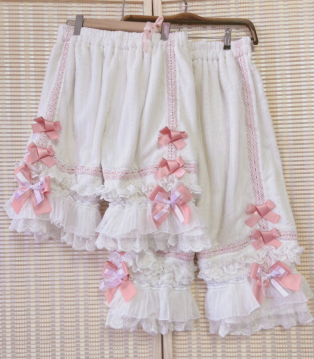 Ilovexiaolu - Gorgeous Lolita Bloomers in Coral Fleece & Cotton Styles