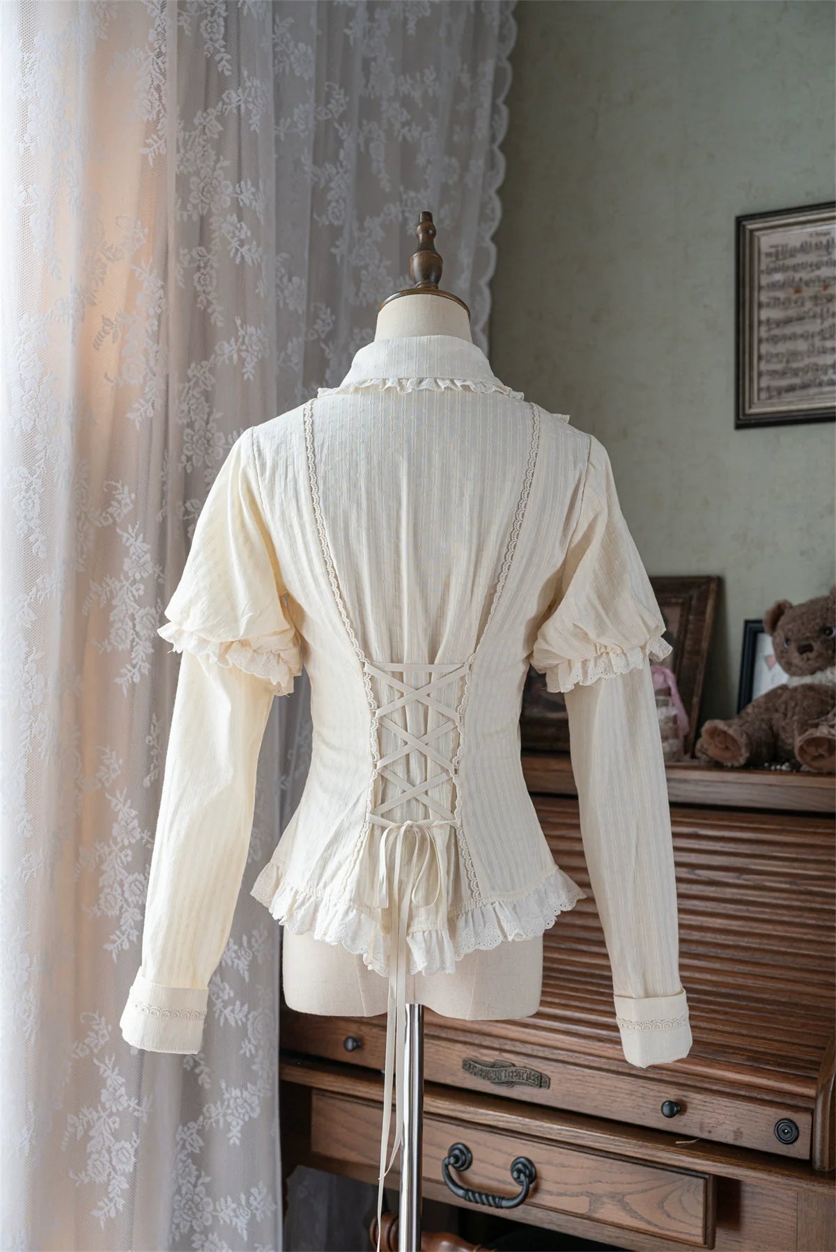 Uncle's Workshop - Secret Key - Classic Lolita Dress Suit, Key Print