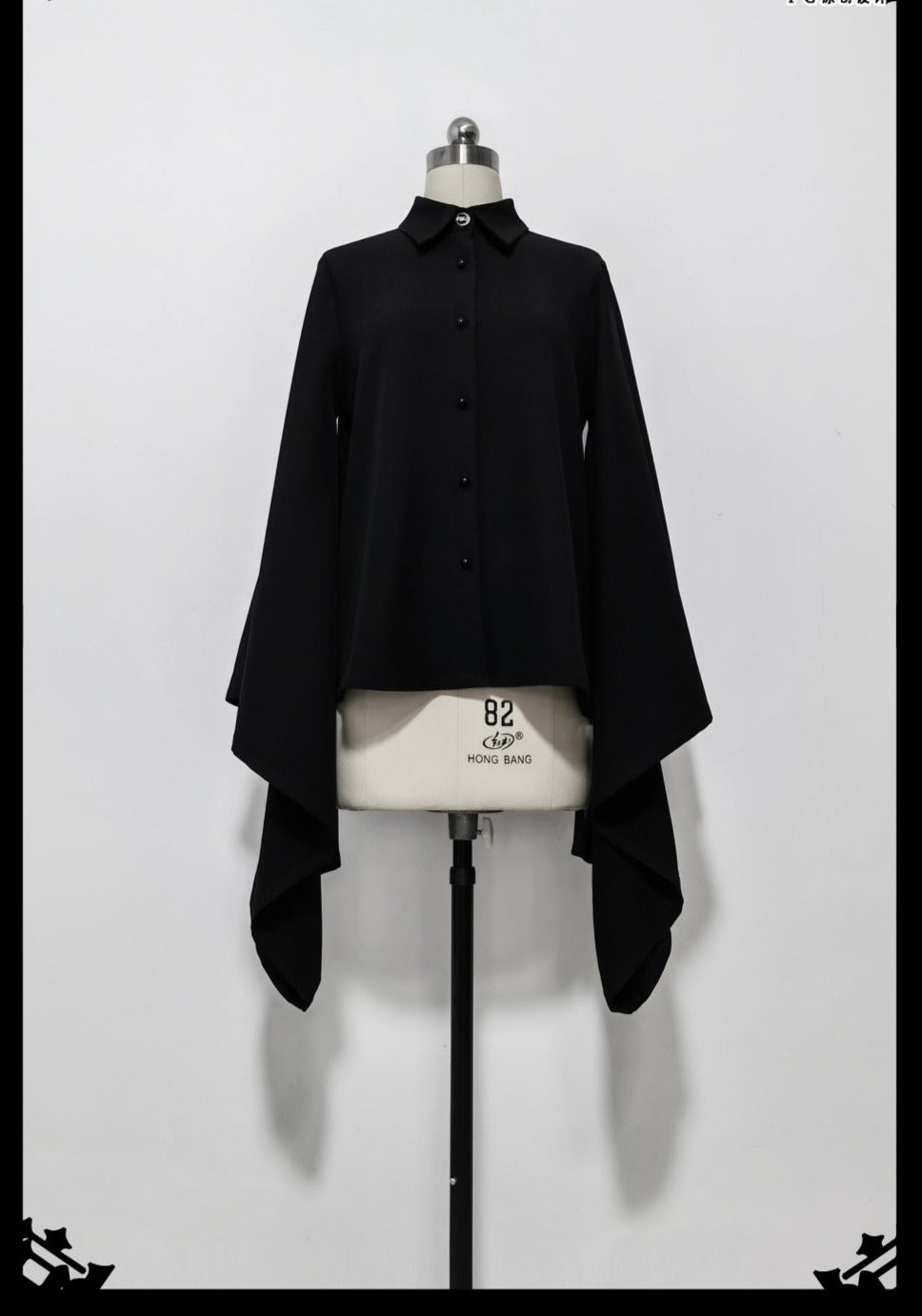 Princess Chronicles - Pomegranate Note - Han Lolita Wide Sleeves Ouji Blouse