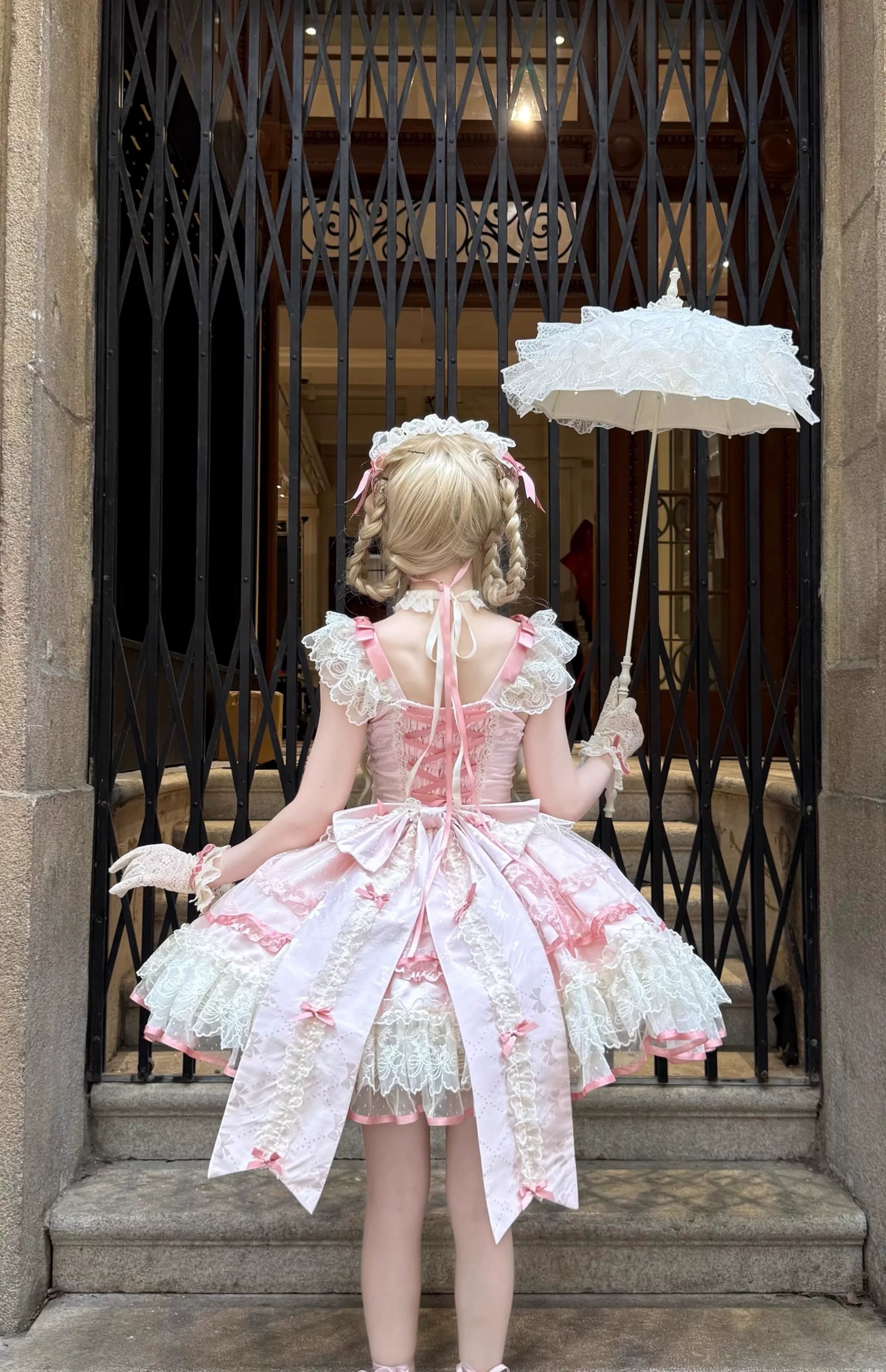 Sugar Girl - Dream Whisper Butterfly - Ballet-Inspired Sweet Lolita JSK Dress