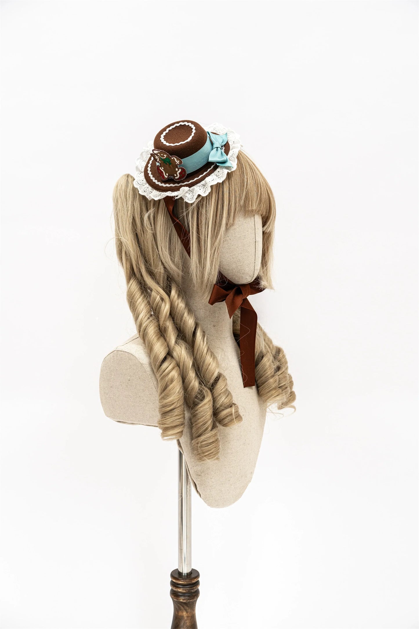 Babyblue - Bear Honey - Sweet Lolita Accessory Gingerbread Man Design