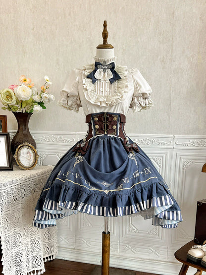 Cornfield Lolita - Gilded Pointer - Elegant Classic Lolita Skirt Suit Punk Lolita Style