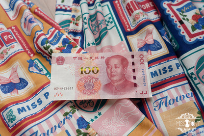 Miss Point - Strawberry Rose - Vintage American High Waist Lolita SK