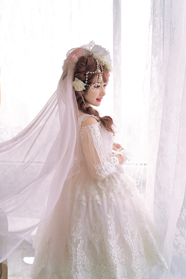 Sweet Wood - Secret Garden In Midsummer - Elegant Lolita Bridal JSK