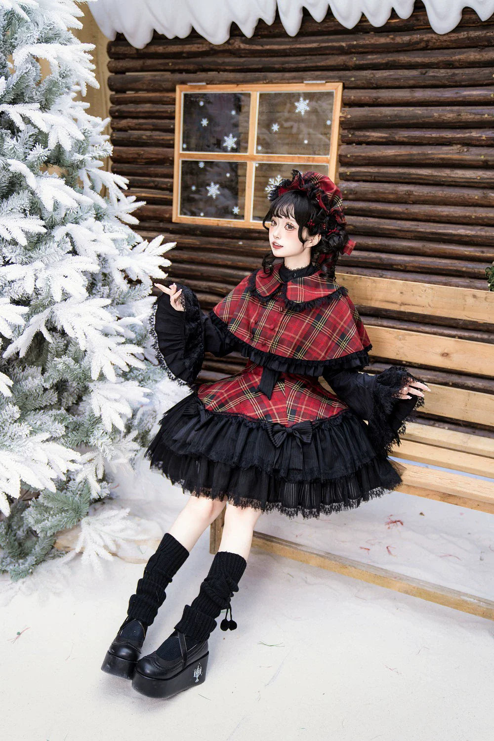 Frozen in time - Bunny Fantasy - Gothic Lolita JSK Dress Princess Sleeve Shirt