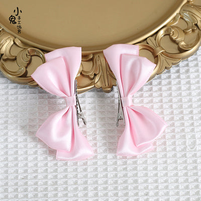 Xiaogui - Sweet Lolita Ponytail Lolita Bow Hair Clips