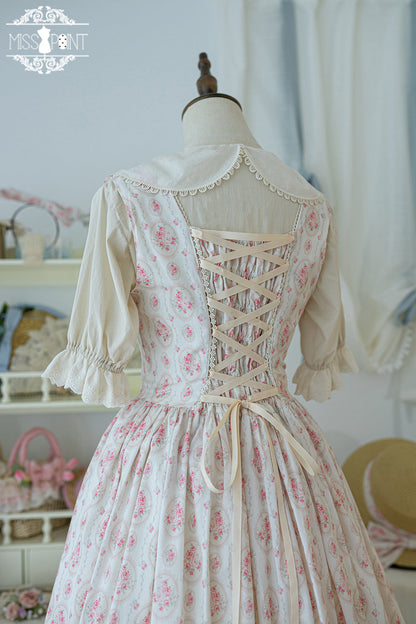 Miss Point - Happy Summer - Elegant Lolita Floral JSK Dress