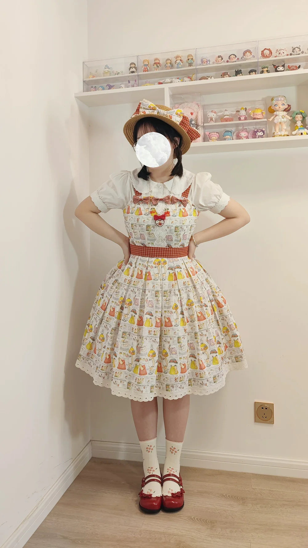 Miss Cube - Dress Up Dolls - Summer Kawaii Lolita JSK Dress Customized Size