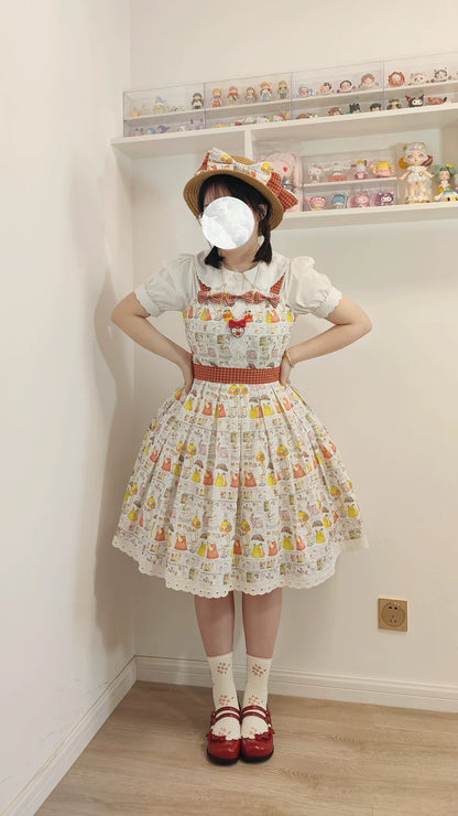 Miss Cube - Dress Up Dolls - Summer Kawaii Lolita JSK Dress Customized Size