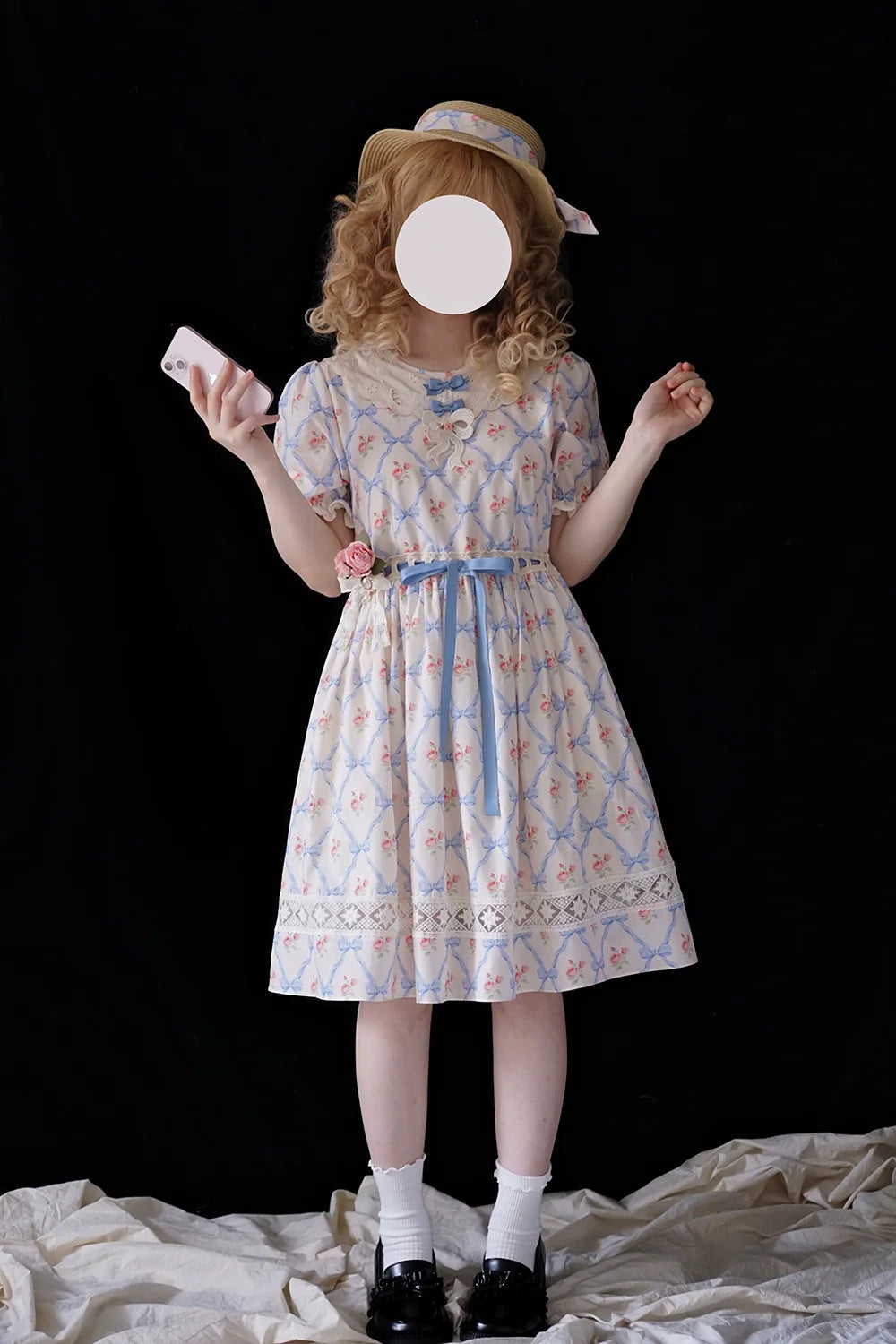 Miss Point - Customized Elegant Lolita OP Dress Cute Daily Girl Short Lolita Dress