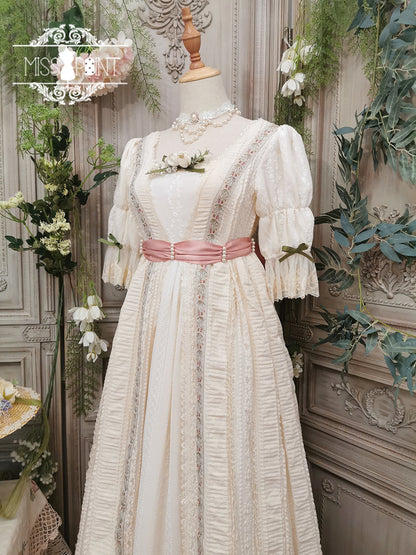 Miss Point - The Sally Gardens - Multicolors Ribbon Lolita Sash