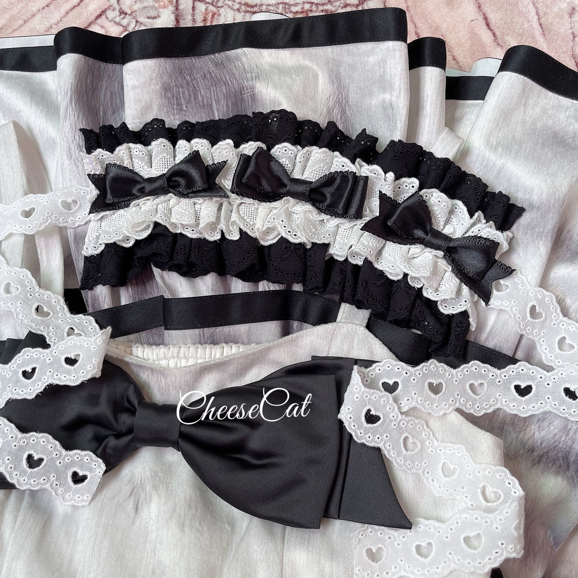 Cheese Cat - Doll Lullaby Tabby Cat Cotton Lolita Headdress