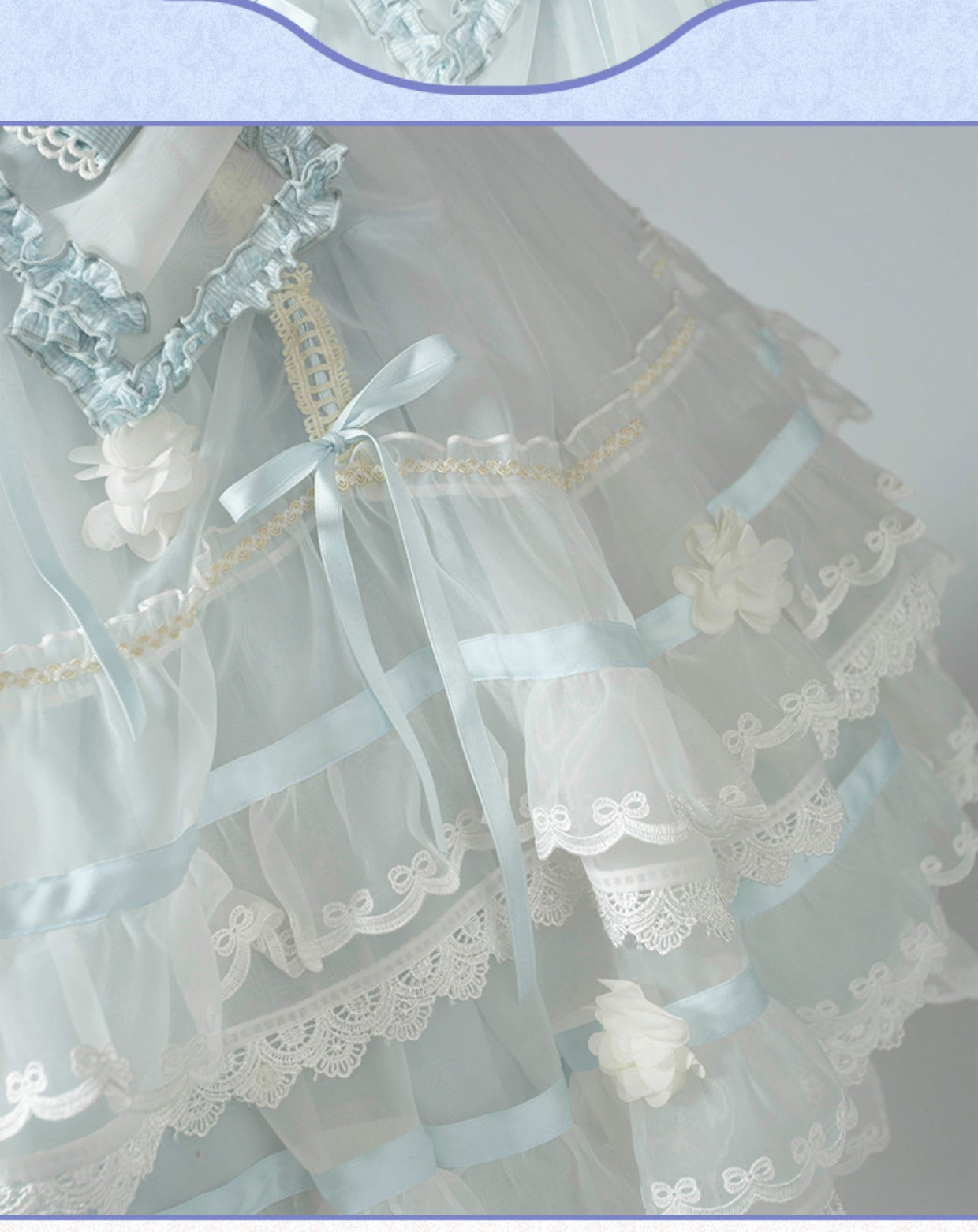 Puppets and Doll - Sweet Lolita OP Dress Multicolor