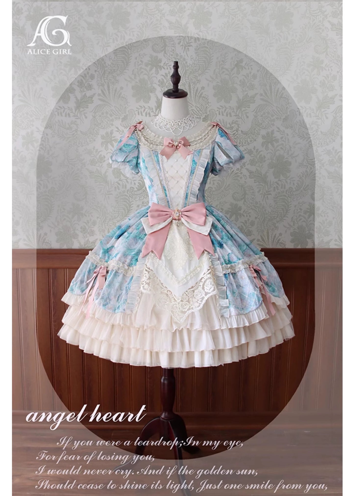 Alice Girl - Angel Heart - Sweet Lolita Bow Accessories